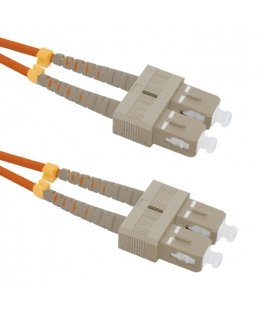Qoltec 54011 InfiniBand/fibre optic cable 2 m SC Orange