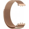 4Wrist dirželis Samsung Fit 3 - Milanese Loop rožinė auksinė 4Wrist dirželis Samsung Fit 3 - Milanese Loop rožinė auksinė