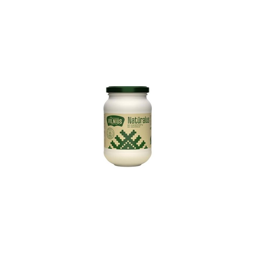 Majonees VILNIUS Naturaalne, 475 ml/420 g