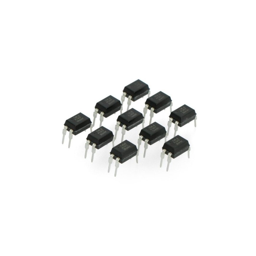 OEM One Channel Optoisolator PC817 - THT - 10 pcs – 2