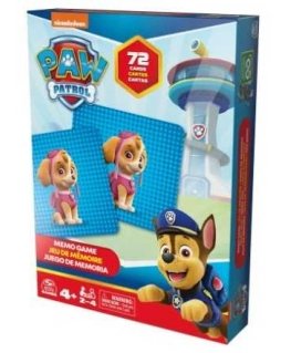 Spin Master SPINMASTER GAMES atmiņas spēle Paw Patrol, 72 kārtis, 6066834