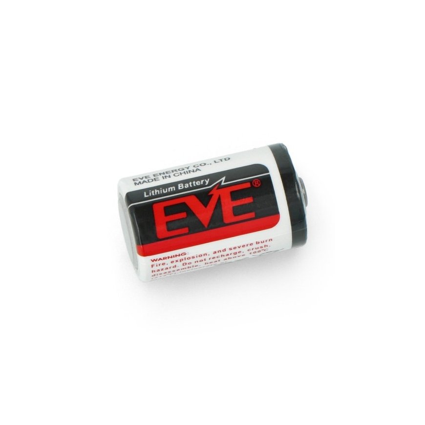 3.6 V Lithium Battery ER14250 1/2AA 1200mAh Eve