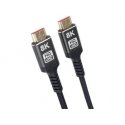 PremiumCord ULTRA HDMI 2.1 High Speed + Ethernet -kaapeli 8K@60Hz, kultapinnoitettu 1m PremiumCord ULTRA HDMI 2.1 High Speed + Ethernet -kaapeli 8K@60Hz, kultapinnoitettu 1m