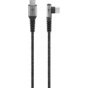 Goobay 64659 USB кабель USB 2.0 1 m USB C Черный, Серый
