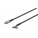 Goobay 64659 USB cable USB 2.0 1 m USB C Black, Grey