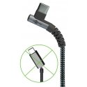 Goobay 64659 USB-kaapeli USB 2.0 1 m USB C musta, Harmaa Goobay 64659 USB-kaapeli USB 2.0 1 m USB C musta, Harmaa