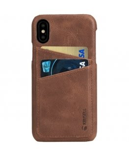 Krusell Sunne 2 mobile phone case Cover Brown