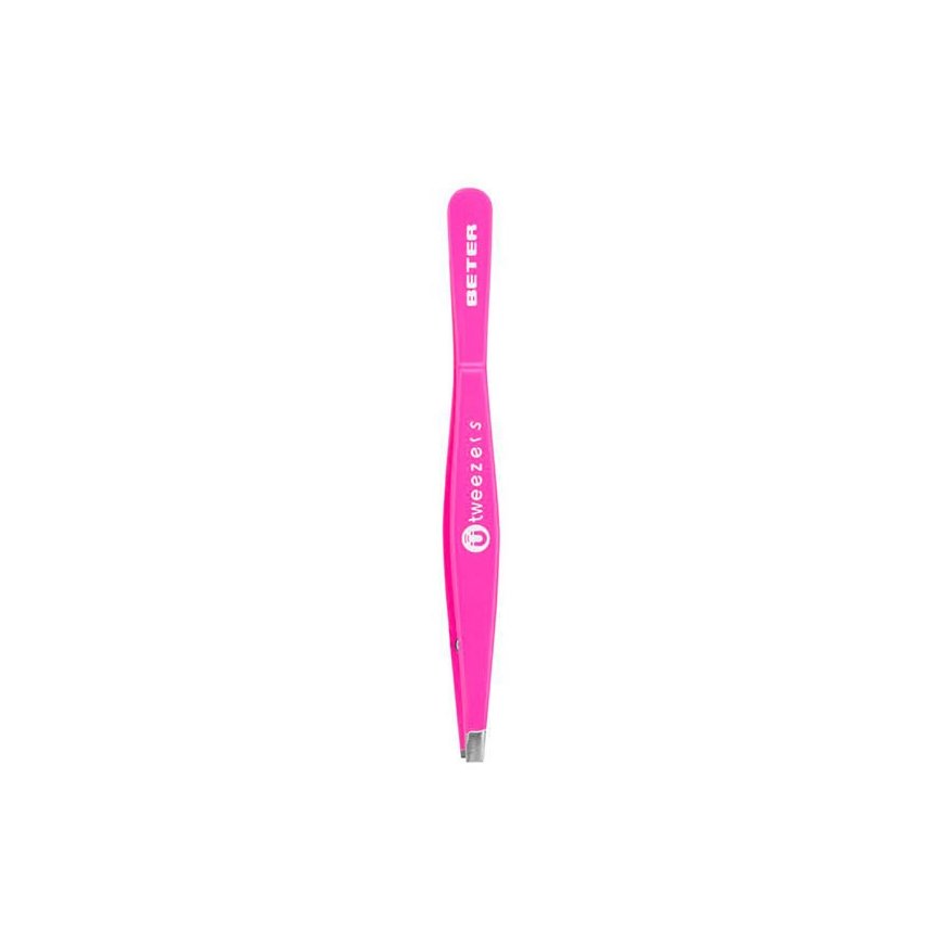 Beter Magnetic tweezers Ü Straight tip, Fucsia