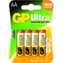GP Batteries Ultra Alkaline AA Vienreizējas lietošanas baterija Sārmaina akumulatoru baterija GP Batteries Ultra Alkaline AA Vienreizējas lietošanas baterija Sārmaina akumulatoru baterija