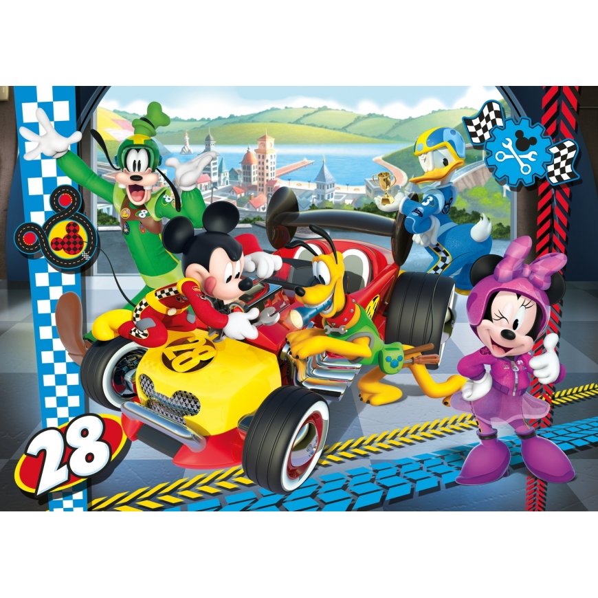Clementoni Disney Mickey and The Roadster Racers Puzle 104 pcs Komiksi – 2