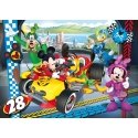 Clementoni Disney Mickey and The Roadster Racers Dėlionė 104 vnt Animaciniai filmai
