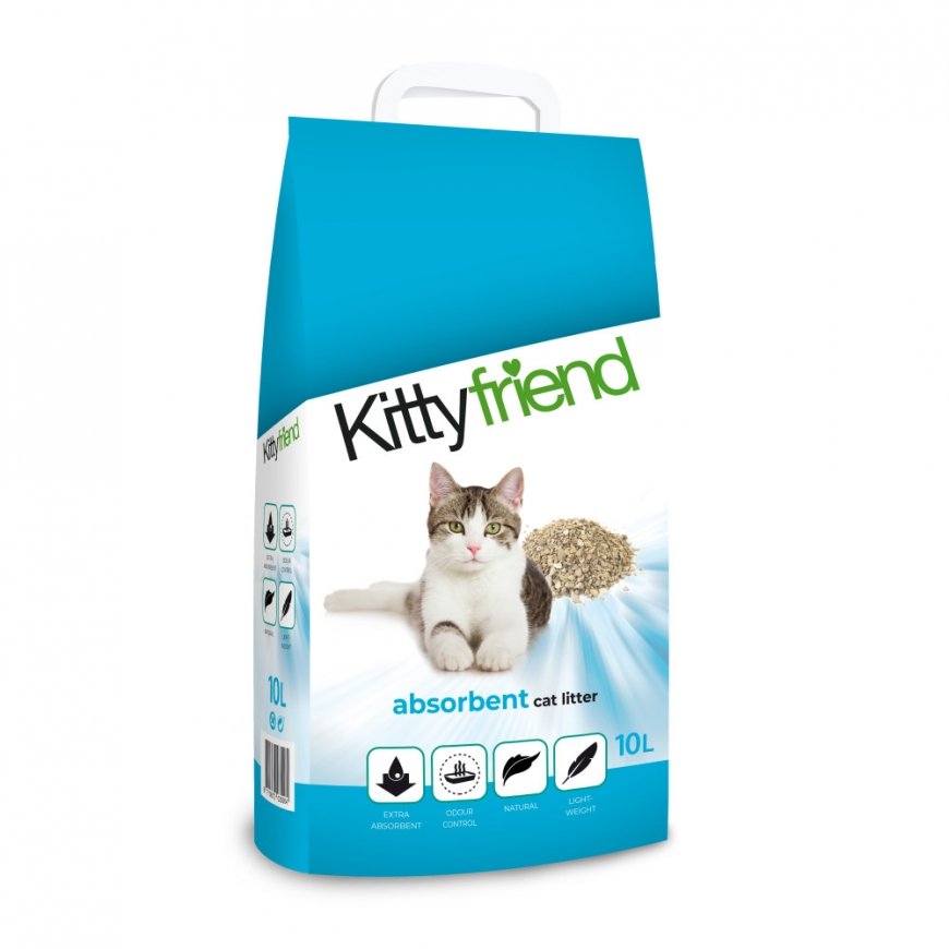 Kitty Friend Kraikas katėms KITY FRIEND Absorbent, 10 l