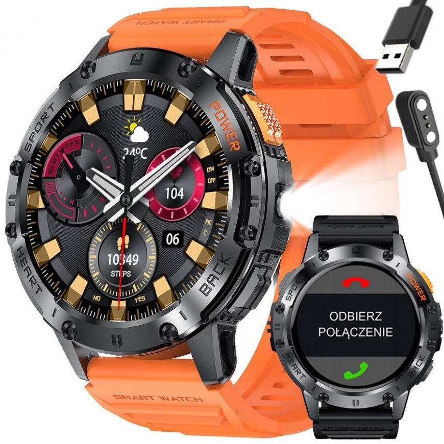 GRAVITY GT22-3 MEN'S Smartwatch - AMOLED, ADDITIONAL BELT (sg030c) – 2