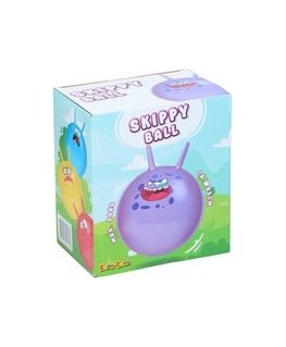 Eddy Toys ŠOKANTIS KAMUOLYS SU RAGUOMIS 45CM VIOLETINIS