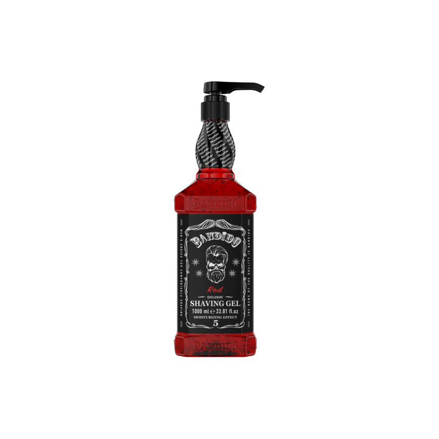 Bandido Cosmetics Bandido Raudona Гель для бритья, 1000ml