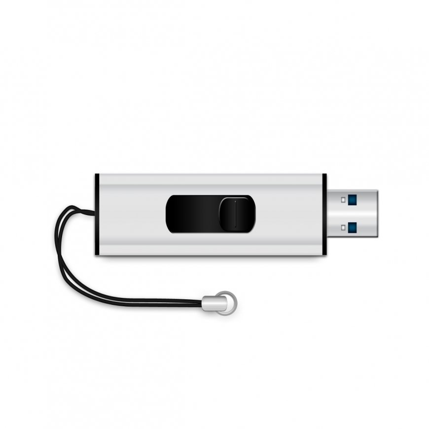 MediaRange MR915 USB atmintukas 16 GB USB Type-A / Micro-USB 3.2 Gen 1 (3.1 Gen 1) Juoda, Sidabras – 3
