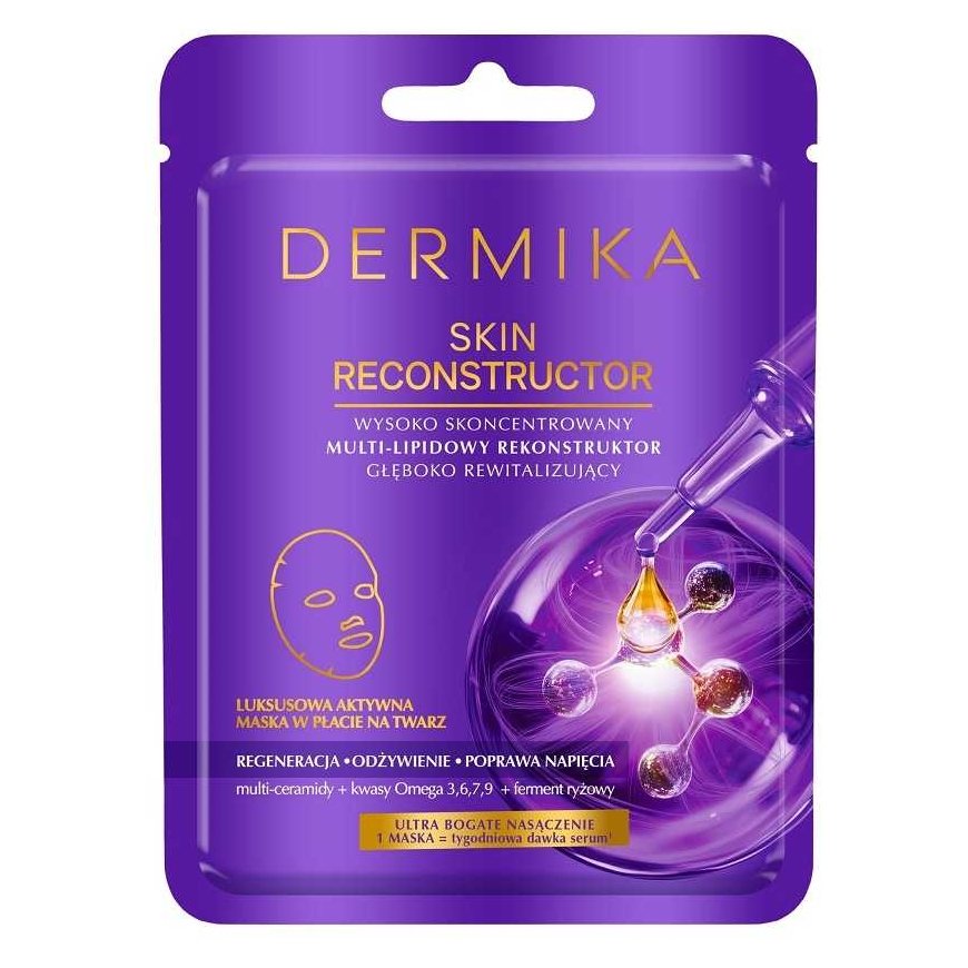 Mediheal Dermika "Skin Reconstructor" ultra-concentrated multi-lipid rejuvenating sheet mask 1 piece.