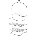 Bathlab CARL Hõbedane Vanniriiul 21,5x11x40,5cm Bathlab CARL Hõbedane Vanniriiul 21,5x11x40,5cm