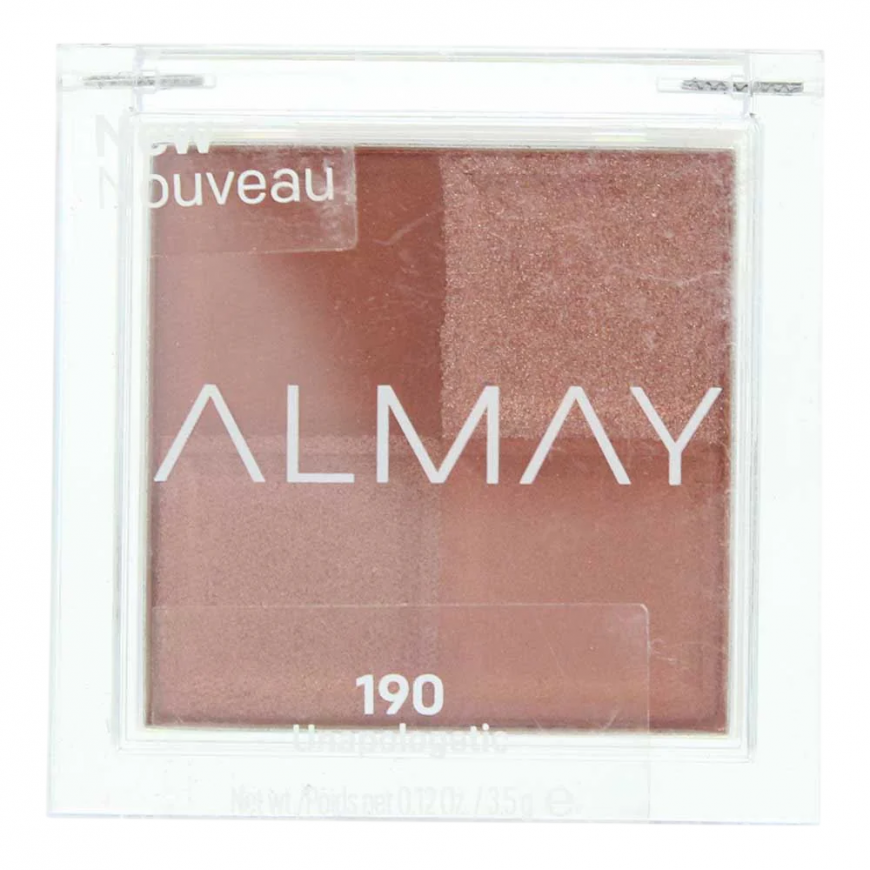 Almay, Shadow Squad, Eyeshadow Palette, 190, Unapologetic, 4 Sha