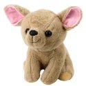 Lean Toys mängu plüüškoer Chihuahua, 22 cm, beež Lean Toys mängu plüüškoer Chihuahua, 22 cm, beež