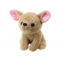 Lean Toys mängu plüüškoer Chihuahua, 22 cm, beež Lean Toys mängu plüüškoer Chihuahua, 22 cm, beež
