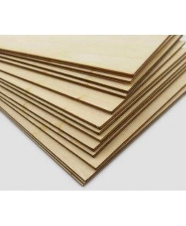 OEM Plywood 2mm 200x450 mm - Strip for Laser Cutting and Engraving - Formatka