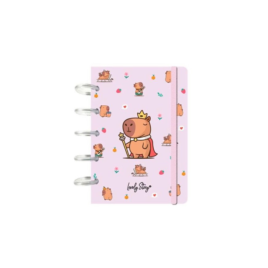 Lovely Story Capibara Majesty A6 piezīmju grāmatiņa – 2
