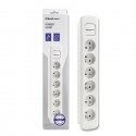 Qoltec 50278 удлинитель 1,8 m 6 розетка(и) Для помещений Белый Qoltec 50278 удлинитель 1,8 m 6 розетка(и) Для помещений Белый