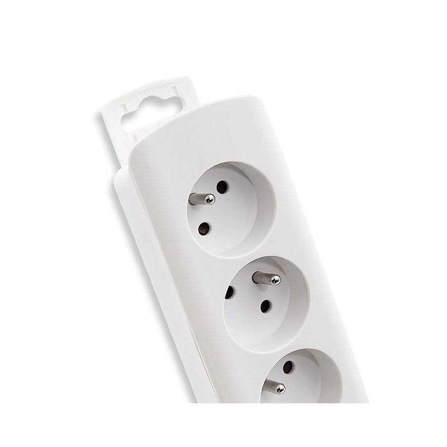 Qoltec 50278 power extension 1.8 m 6 AC outlet(s) Indoor White – 5