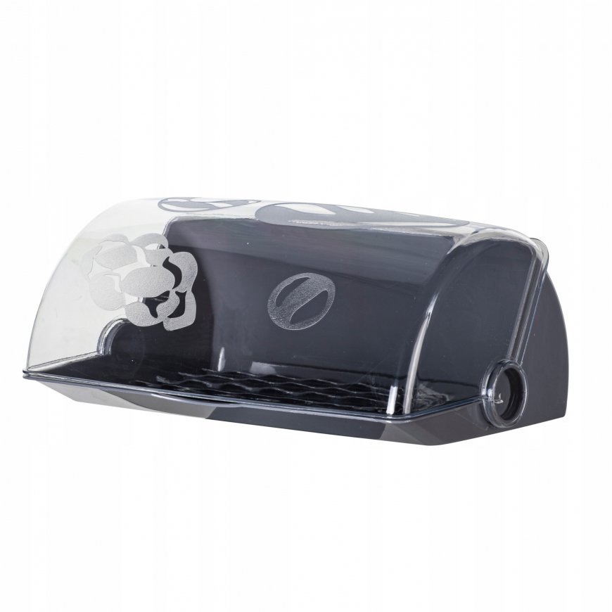 Avangarda Bread Box 33.5 x 25 x 14 cm gray DOMOTTI