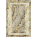 Tyylikäs Kilimėlis ARLEN MARBLE1, väri musta, glamour-tyyli, koko 80x150, Hakano.