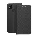 OEM LUNA Book Carbon Case for Xiaomi Redmi 9C / 9C NFC in black color.