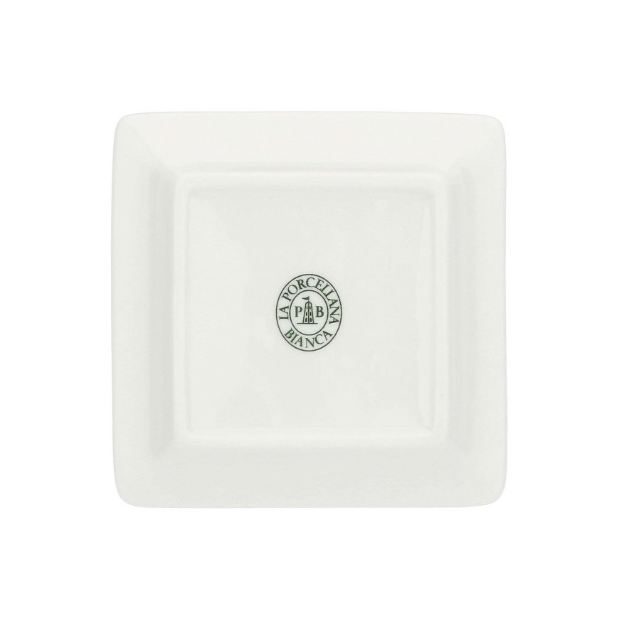 LA PORCELLANA BIANCA ADORATO Kvadrātā plates 10 cm, B raksts – 2