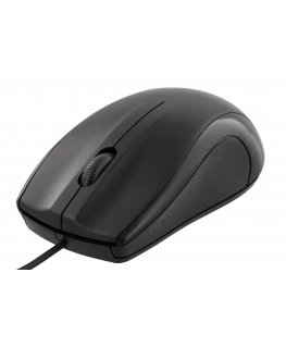 Deltaco MS-711 kompiuterio pelė Biuras Abiems rankoms USB A tipo Optinis 1200 DPI
