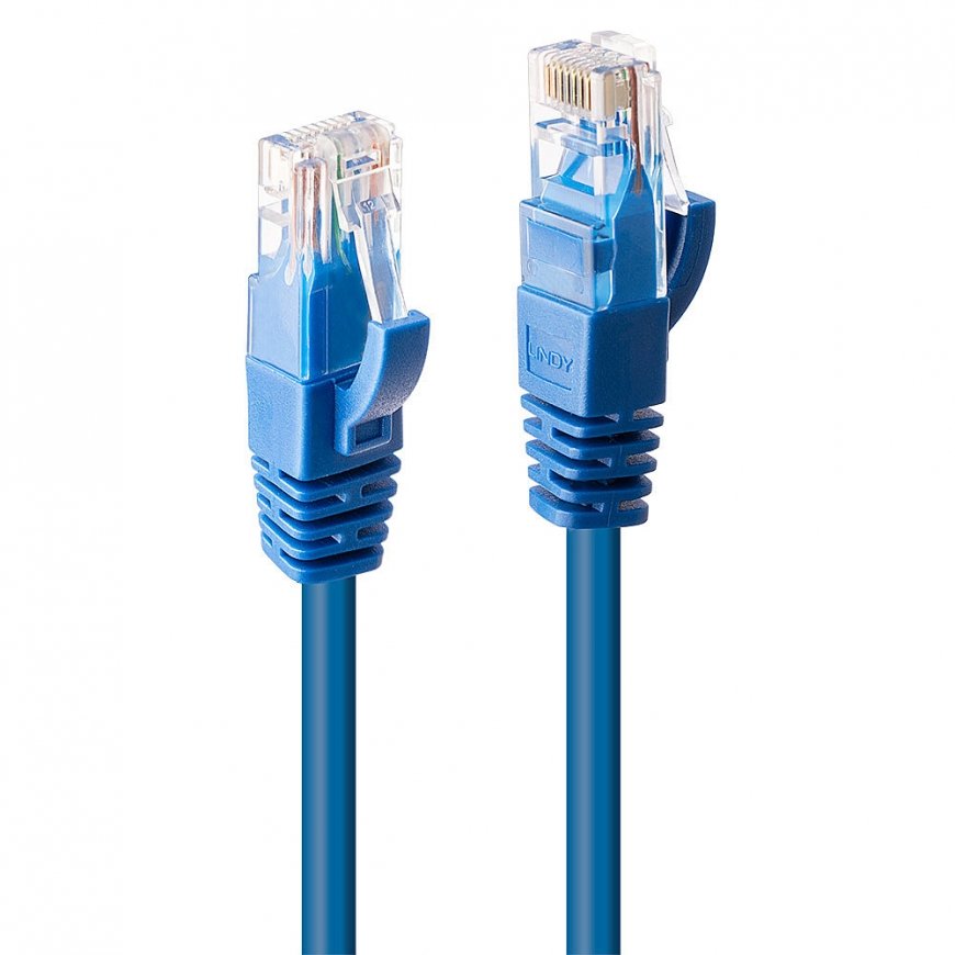 Lindy 48019 сетевой кабель Синий 3 m Cat6 U/UTP (UTP)