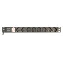 Gembird EG-PDU-014-F power distribution unit (PDU) 8 AC outlet(s) 1U Black