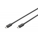 Digitus AK-300138-010-S USB-kaapeli USB 3.2 Gen 2 (3.1 Gen 2) 1 m USB C musta Digitus AK-300138-010-S USB-kaapeli USB 3.2 Gen 2 (3.1 Gen 2) 1 m USB C musta