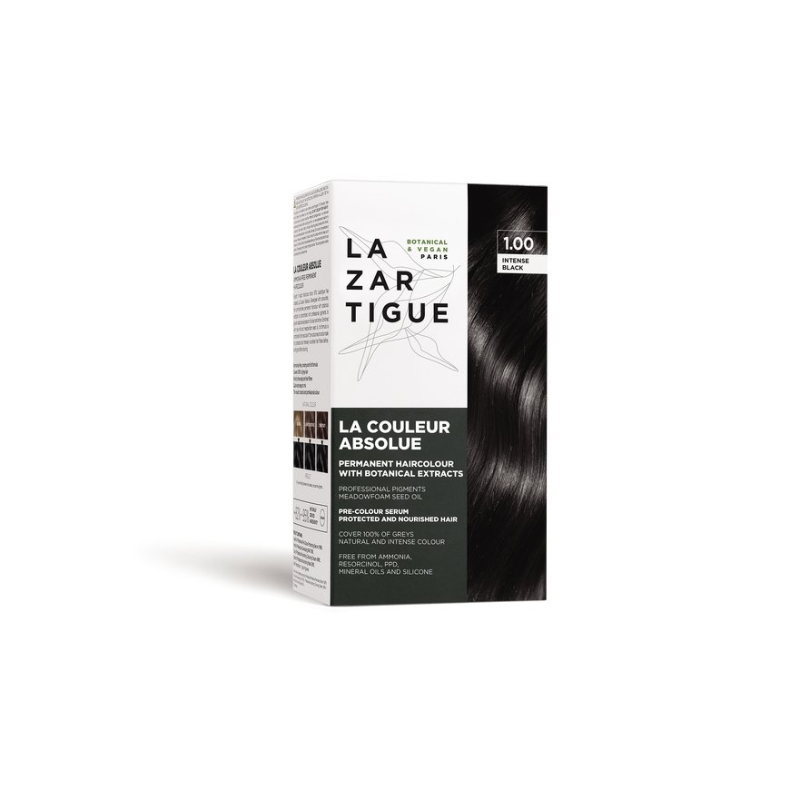 LAZARTIGUE INTENSE BLACK juuksevärv Must