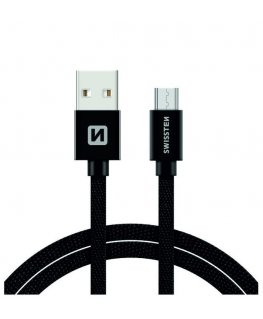 Swissten 71522301 USB cable 2 m USB A Micro-USB B Black
