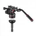 Manfrotto Nitrotech 612 Carbon tripod head Black Carbon fiber 1/4, 3/8" Fluid Manfrotto Nitrotech 612 Carbon tripod head Black Carbon fiber 1/4, 3/8" Fluid