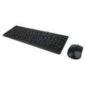 Lenovo 300 klaviatuur Hiir kaasa arvatud Universaalne USB QWERTY Ameerika inglise keel Must Lenovo 300 klaviatuur Hiir kaasa arvatud Universaalne USB QWERTY Ameerika inglise keel Must