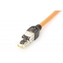 Digitus CAT 6A Field Termination Plug, STP with dust cap, bend relief