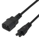 Deltaco 1902271 power cable Black 5 m IEC C14 IEC C5 Deltaco 1902271 power cable Black 5 m IEC C14 IEC C5