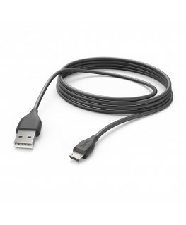 Hama 00201588 USB kabelis USB 2.0 3 m USB A Micro-USB B Melns
