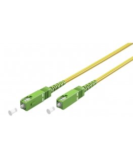 Goobay 59641 InfiniBand/fibre optic cable 5 m SC FTTH Yellow