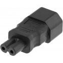 Deltaco DEL-1012 toitekaabel Must IEC C14 IEC C7 Deltaco DEL-1012 toitekaabel Must IEC C14 IEC C7
