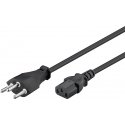 Goobay 93617 elektrības kabelis Melns 2 m SEV 1011 IEC C13