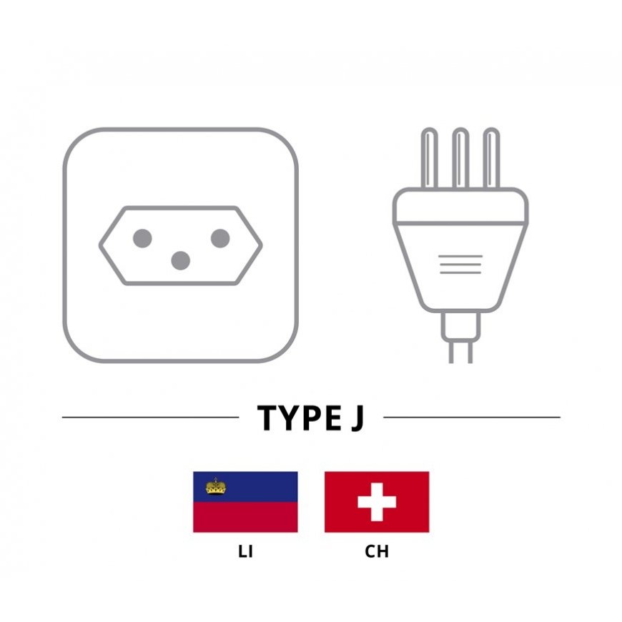 Goobay 93617 кабель питания Черный 2 m SEV 1011 IEC C13 – 3