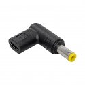 Akyga AK-ND-C01 kaabli soomuutja USB-C 5.5 x 2.5 mm Must