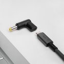 Akyga AK-ND-C01 cable gender changer USB-C 5.5 x 2.5 mm Black Akyga AK-ND-C01 cable gender changer USB-C 5.5 x 2.5 mm Black